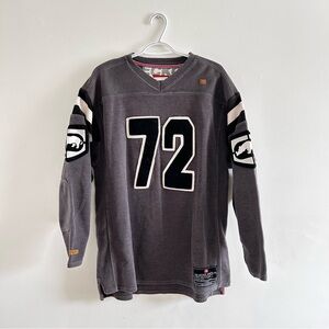 Ecko Unlimited Gray Jersey with Number 72 vintage Y2K